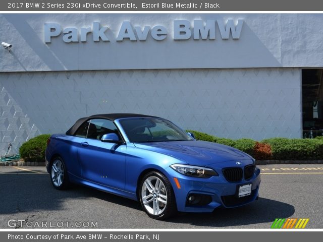 2017 BMW 2 Series 230i xDrive Convertible in Estoril Blue Metallic