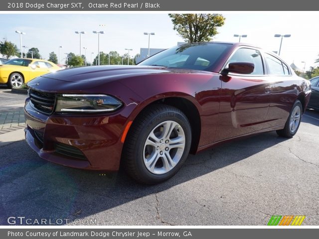 2018 Dodge Charger SXT in Octane Red Pearl