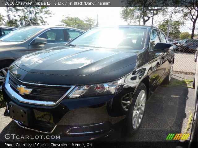 2018 Chevrolet Impala LS in Black