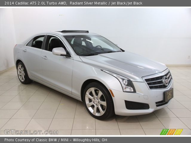 2014 Cadillac ATS 2.0L Turbo AWD in Radiant Silver Metallic