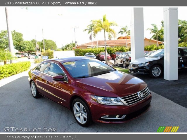 2016 Volkswagen CC 2.0T Sport in Fortana Red