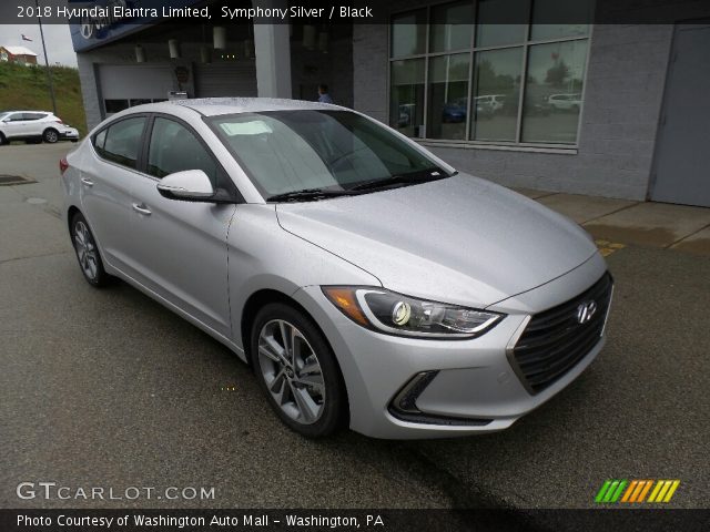 2018 Hyundai Elantra Limited in Symphony Silver