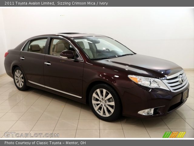 2011 Toyota Avalon Limited in Sizzling Crimson Mica