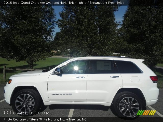 2018 Jeep Grand Cherokee Overland 4x4 in Bright White