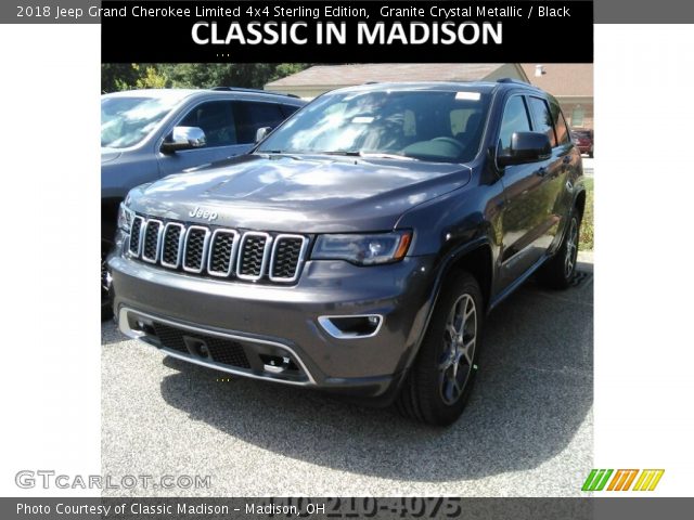 2018 Jeep Grand Cherokee Limited 4x4 Sterling Edition in Granite Crystal Metallic