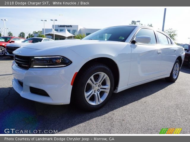 2018 Dodge Charger SXT in White Knuckle
