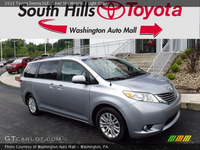 2013 Toyota Sienna XLE in Silver Sky Metallic
