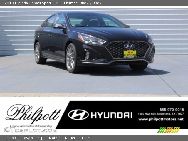 2018 Hyundai Sonata Sport 2.0T in Phantom Black