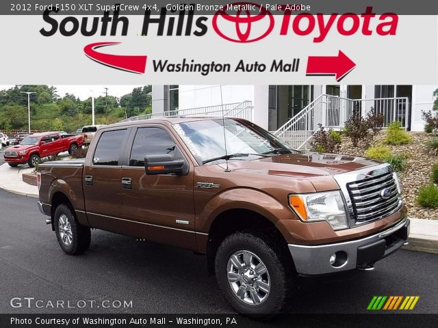 2012 Ford F150 XLT SuperCrew 4x4 in Golden Bronze Metallic