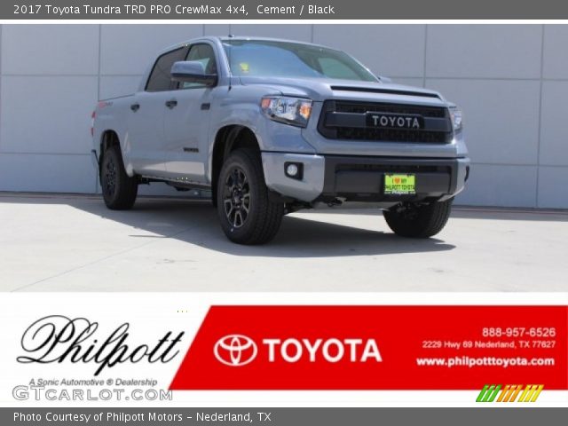 2017 Toyota Tundra TRD PRO CrewMax 4x4 in Cement