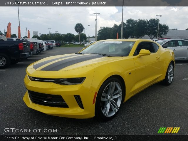 2016 Chevrolet Camaro LT Coupe in Bright Yellow