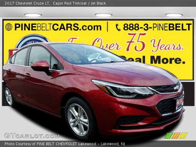 2017 Chevrolet Cruze LT in Cajun Red Tintcoat