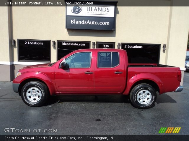2012 Nissan Frontier S Crew Cab in Red Brick