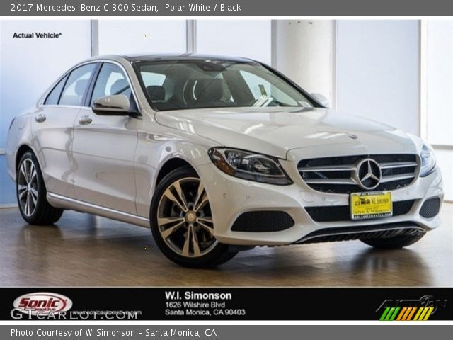2017 Mercedes-Benz C 300 Sedan in Polar White