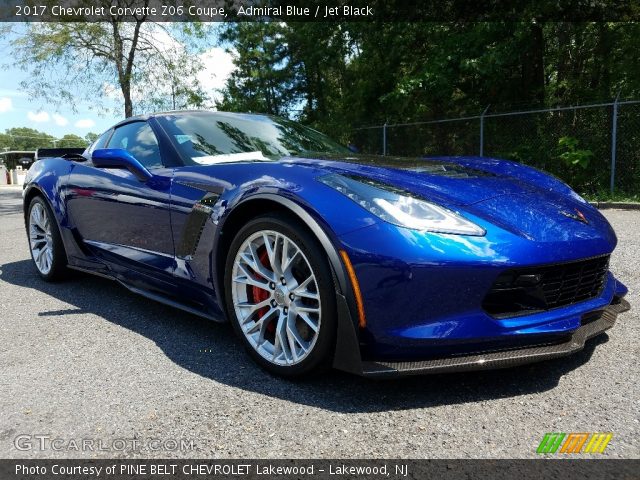 2017 Chevrolet Corvette Z06 Coupe in Admiral Blue
