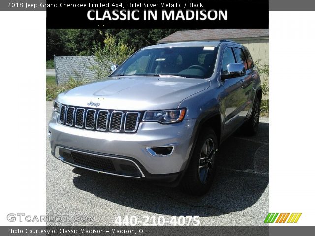 2018 Jeep Grand Cherokee Limited 4x4 in Billet Silver Metallic