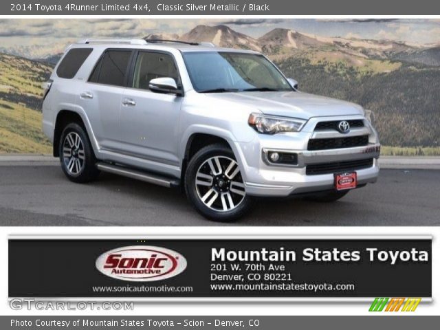 2014 Toyota 4Runner Limited 4x4 in Classic Silver Metallic
