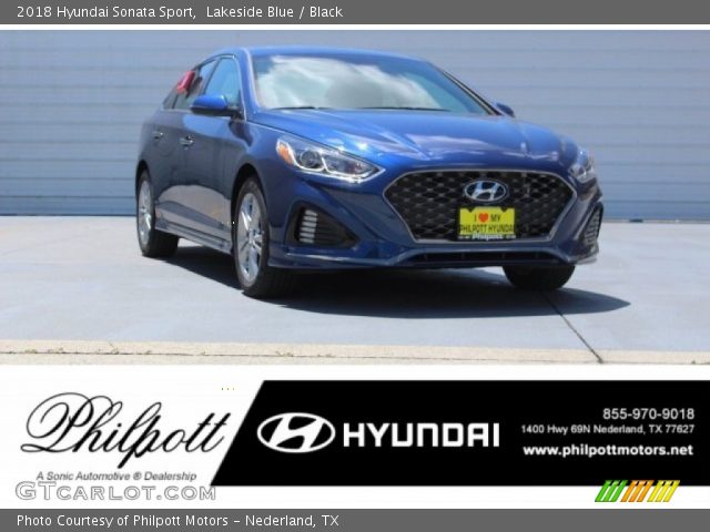 2018 Hyundai Sonata Sport in Lakeside Blue