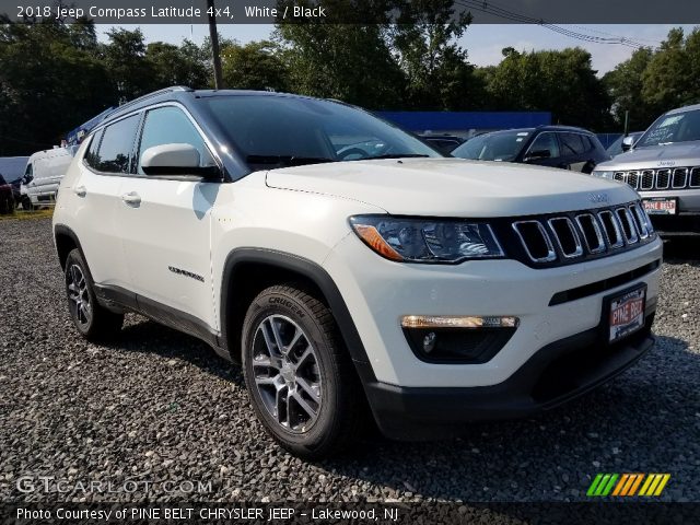2018 Jeep Compass Latitude 4x4 in White