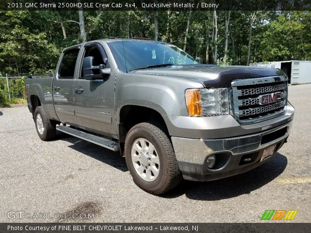 2013 GMC Sierra 2500HD SLE Crew Cab 4x4 in Quicksilver Metallic
