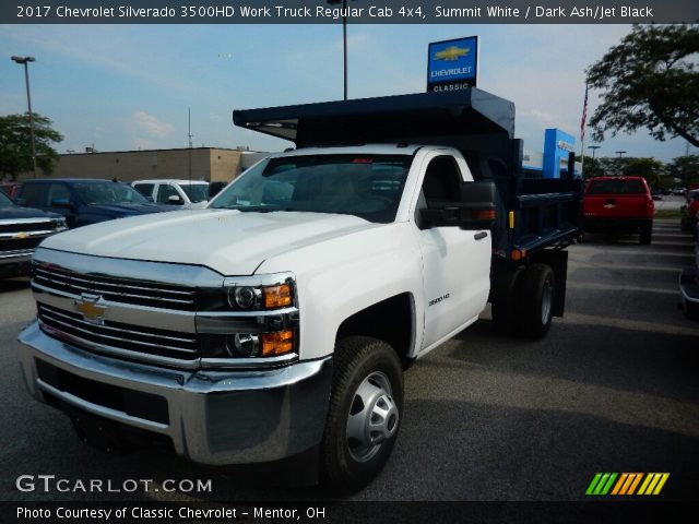 2017 Chevrolet Silverado 3500HD Work Truck Regular Cab 4x4 in Summit White