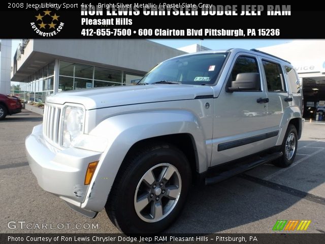 2008 Jeep Liberty Sport 4x4 in Bright Silver Metallic