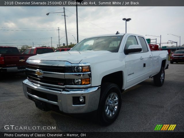 2018 Chevrolet Silverado 2500HD LT Double Cab 4x4 in Summit White
