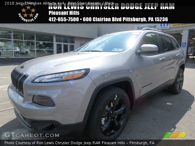 2018 Jeep Cherokee Altitude 4x4 in Billet Silver Metallic