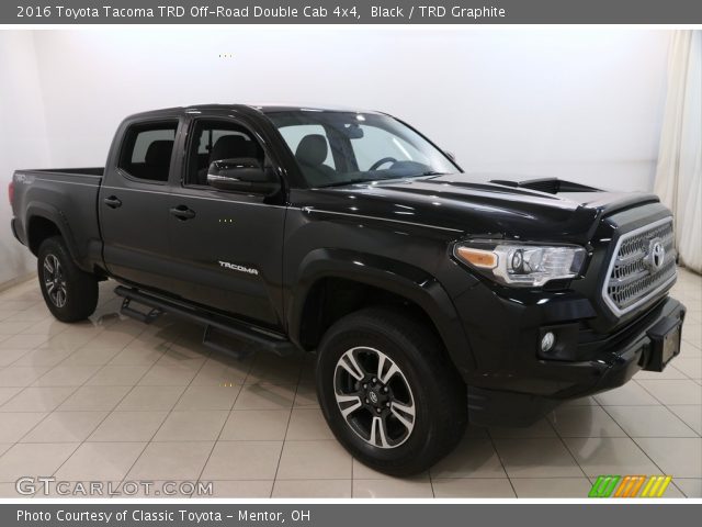 2016 Toyota Tacoma TRD Off-Road Double Cab 4x4 in Black