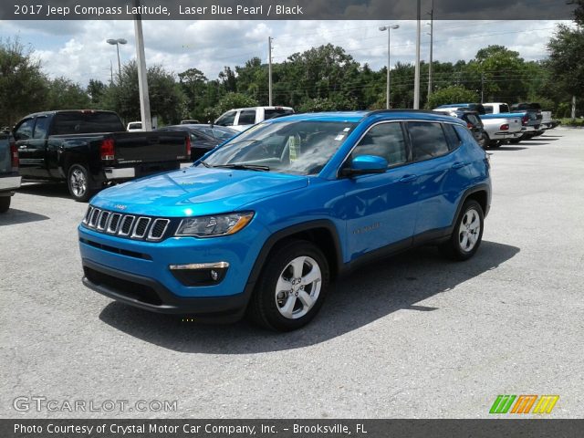 2017 Jeep Compass Latitude in Laser Blue Pearl