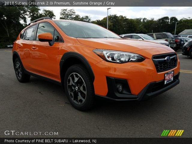 2018 Subaru Crosstrek 2.0i Premium in Sunshine Orange