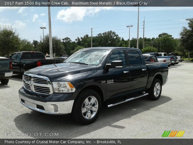 2017 Ram 1500 Big Horn Crew Cab in Maximum Steel Metallic