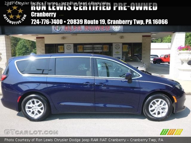 2017 Chrysler Pacifica Touring in Jazz Blue Pearl
