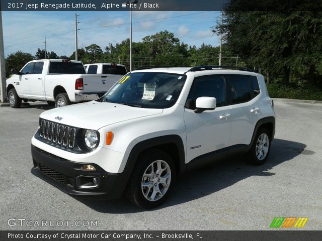 2017 Jeep Renegade Latitude in Alpine White