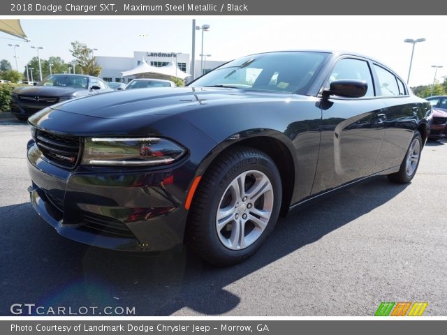 2018 Dodge Charger SXT in Maximum Steel Metallic