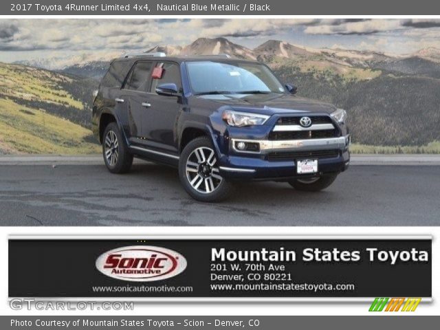 2017 Toyota 4Runner Limited 4x4 in Nautical Blue Metallic