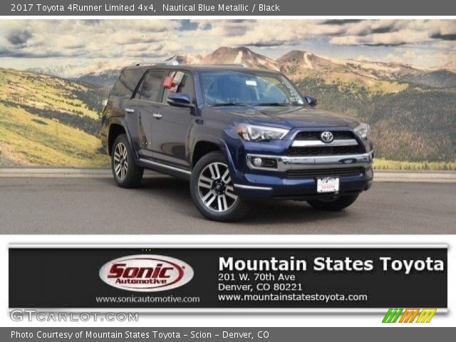 2017 Toyota 4Runner Limited 4x4 in Nautical Blue Metallic