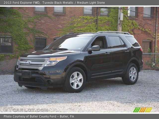 2013 Ford Explorer FWD in Tuxedo Black Metallic