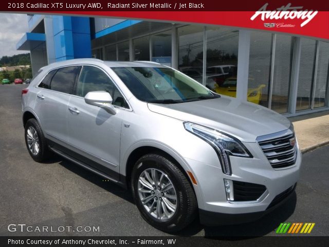 2018 Cadillac XT5 Luxury AWD in Radiant Silver Metallic