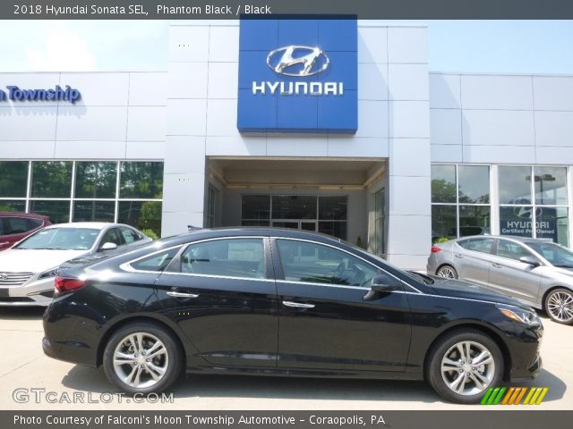 2018 Hyundai Sonata SEL in Phantom Black