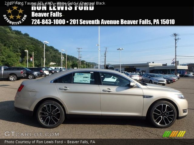 2017 Ford Taurus SEL AWD in White Gold