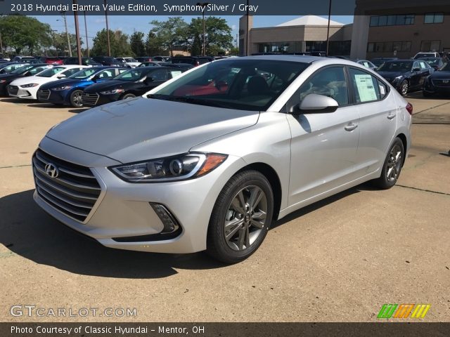 2018 Hyundai Elantra Value Edition in Symphony Silver