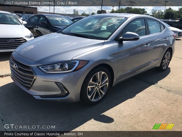 2017 Hyundai Elantra Limited in Gray