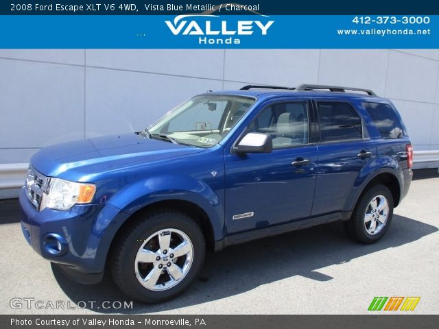 2008 Ford Escape XLT V6 4WD in Vista Blue Metallic