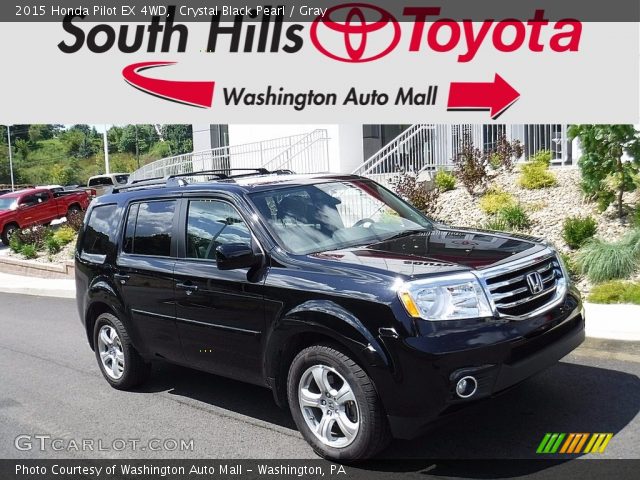 2015 Honda Pilot EX 4WD in Crystal Black Pearl