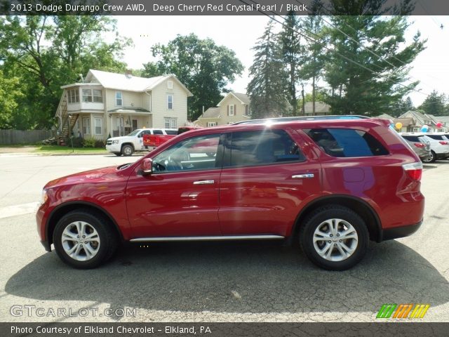 2013 Dodge Durango Crew AWD in Deep Cherry Red Crystal Pearl
