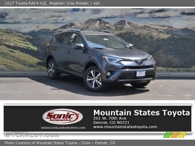 2017 Toyota RAV4 XLE in Magnetic Gray Metallic