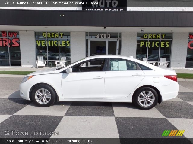 2013 Hyundai Sonata GLS in Shimmering White