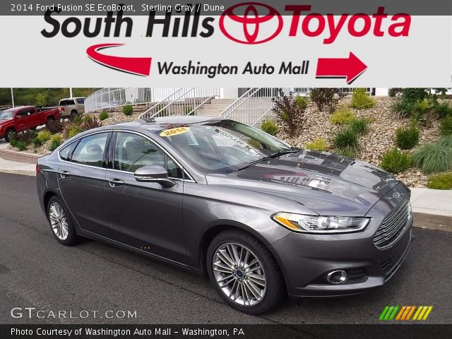 2014 Ford Fusion SE EcoBoost in Sterling Gray