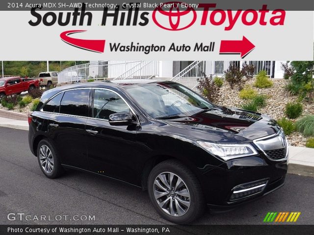 2014 Acura MDX SH-AWD Technology in Crystal Black Pearl